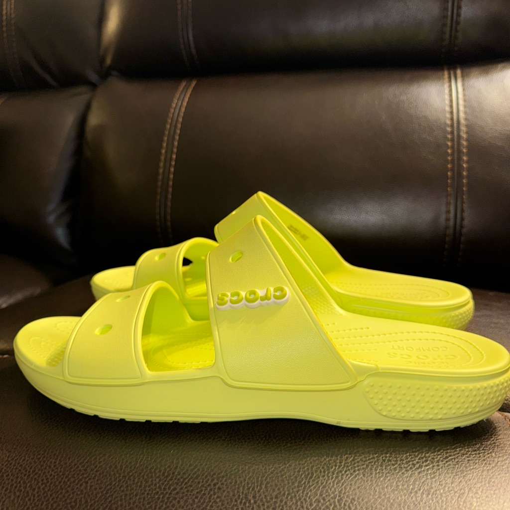 Crocs UnisexAdult Classic Sandal Mens Size 12 Pre Owned